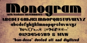 MCM Monogram font download