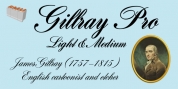 Gillray Pro font download