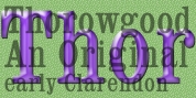 Thorowgood font download