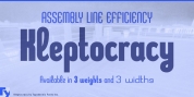 Kleptocracy font download