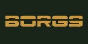 Borg Nine font download