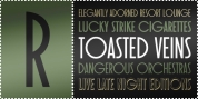 Toasted Vein BTN font download