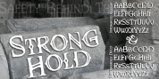 Stronghold BB font download