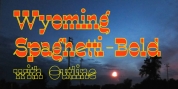 WyomingSpaghetti font download