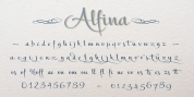 Alfina font download