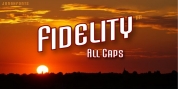 Fidelity Caps font download