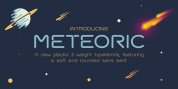 Meteoric font download