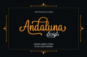 Andaluna font download