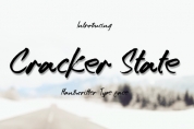 Cracker State font download