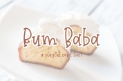 Rum Baba font download