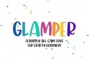 Glamper font download