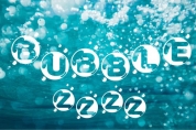Bubble ZZZ font download