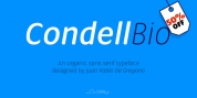 Condell Bio font download