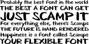 Scamps font download