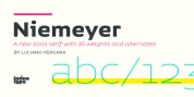 Niemeyer font download