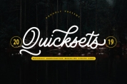 QuickSets font download