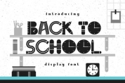 Back to School font download