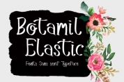 Botamil Elastic font download