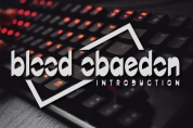BloodObaedon font download