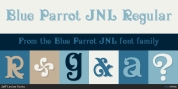 Blue Parrot JNL font download