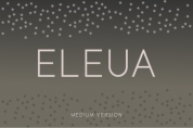 Eleua Medium font download