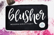 Blusher font download