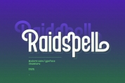 Raidspell font download