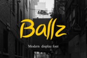 Ballz font download