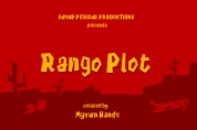 Rango Plot font download