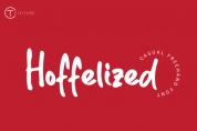 Hoffelized font download