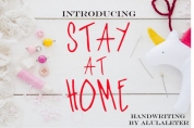 Stay at Home font download