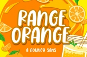 Range Orange font download
