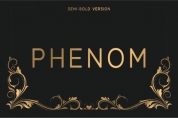 Phenom Semi-Bold font download