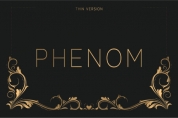 Phenom Thin font download