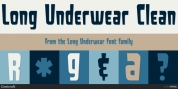 Long Underwear font download