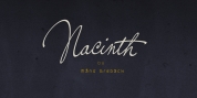 Nacinth font download