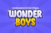Wonder Boys font download