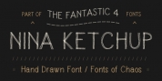 Nina Ketchup font download