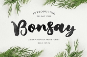 Bonsay font download