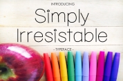 Simply Irresistible font download