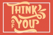 Think of You font download