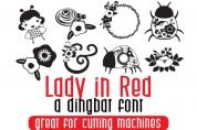 Lady in Red font download