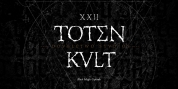 XXII Totenkult font download