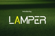 Lamper font download
