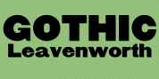Gothic Leavenworth font download
