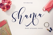 Shania font download