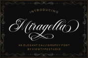 Miragella font download