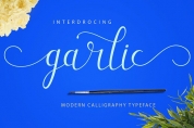 Garlic font download
