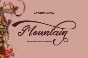 Mountain Script font download