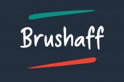 Brushaff font download
